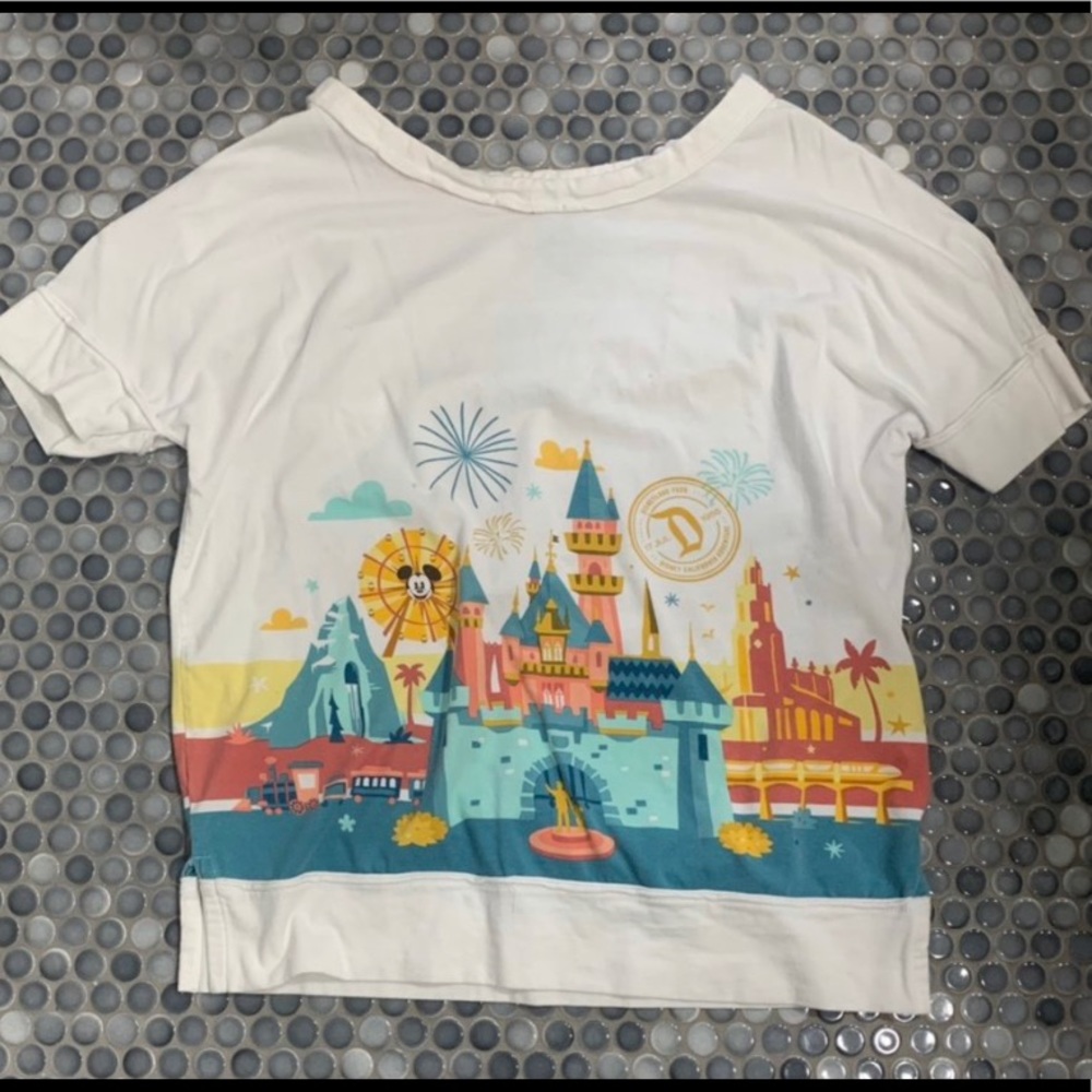 Disneyland park castle shirt